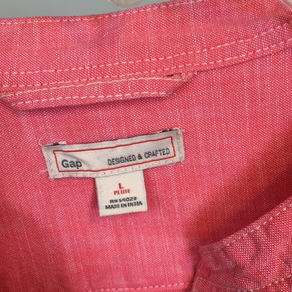 GAP Red Chambray Dress - Picture 3 of 8